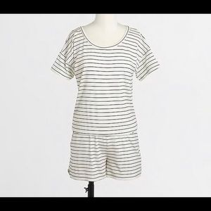 J. Crew XS Stripped Romper